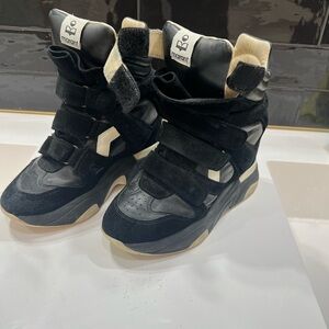 Isabel Marant Balskee Hidden Wedge High Top size 38